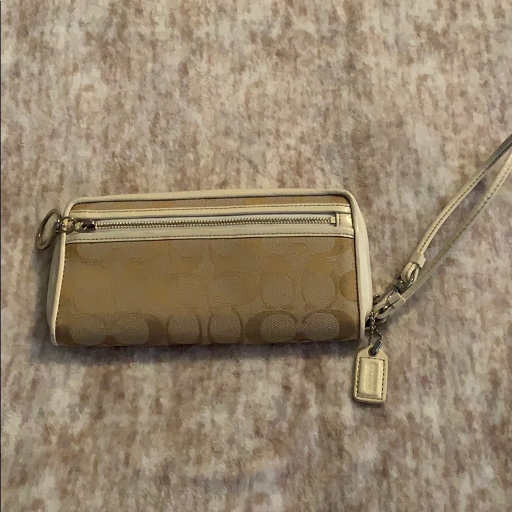 Coach wristlet